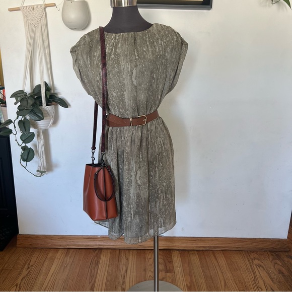 Michael Kors Camel/Tan Dress SZ: 12 - Picture 7 of 7